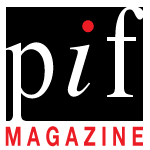 The Pif Magazine logo, published as part of "My Latest Poem About the Murder of Grace Brown"